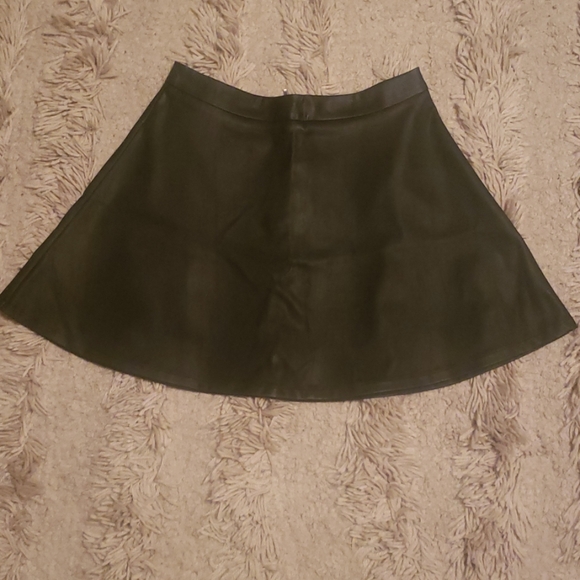 Pleather Skater Skirt - Dynamite - Picture 1 of 4
